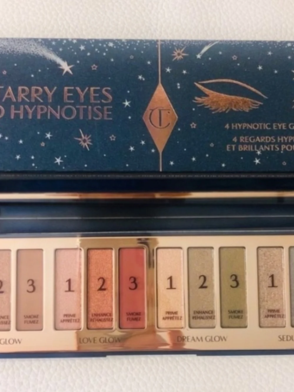 Charlotte Tilbury Starry Eyes Palette — Pink, Coral, Gold & Green Shades